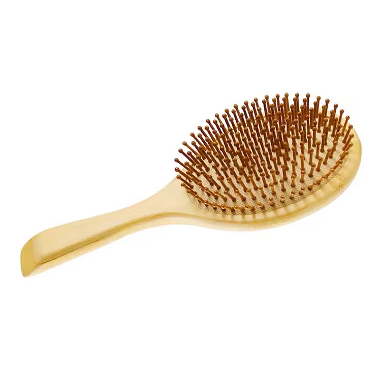 Durable Oval Paddle Bamboo Hairbrush 耐用椭圆形桨式竹发刷