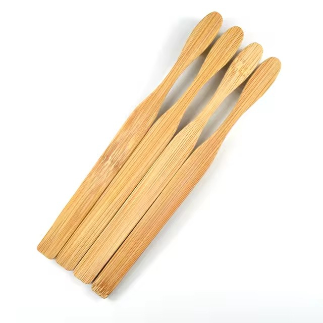 CE 认证定制软毛可重复使用可生物降解酒店竹牙刷