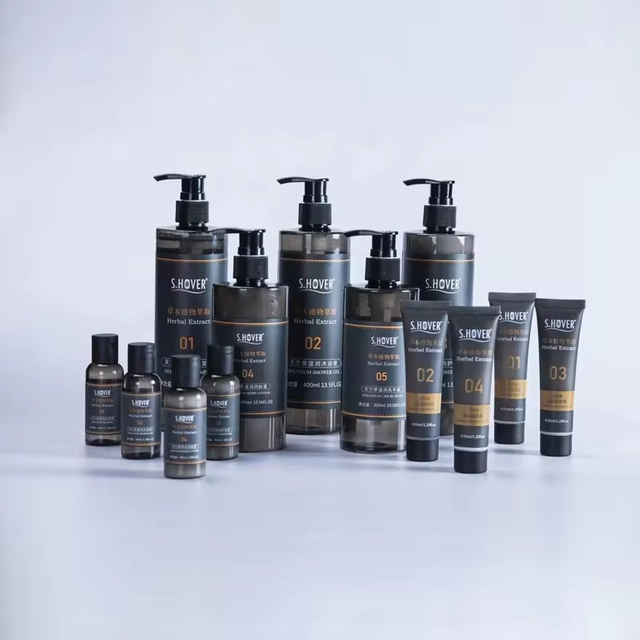 PET塑料沐浴露洗发水瓶透明塑料乳液泵瓶