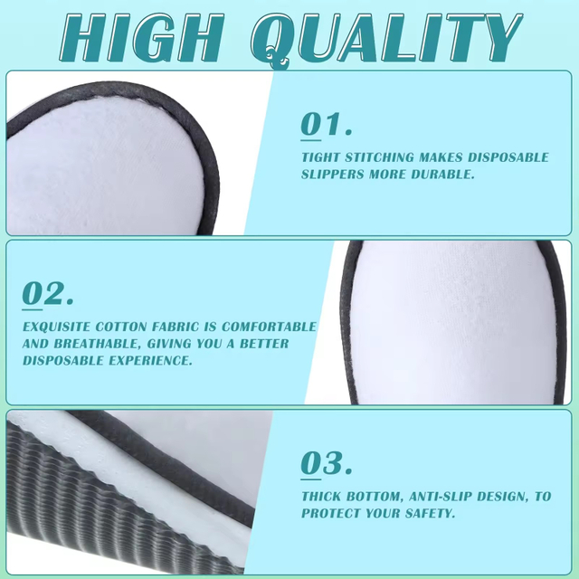 批发天鹅绒客人一次性拖鞋女式闭趾温泉拖鞋