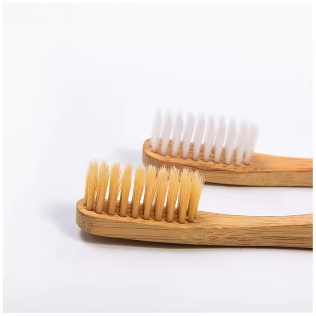 OEM 环保竹成人牙刷软毛酒店旅行用